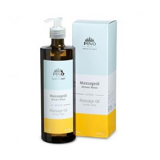 Aromatický masážní olej, Citrón - Máta, 500 ml s dávkovačem