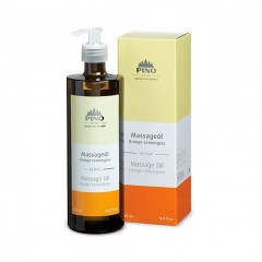 Aromatický masážní olej, Pomeranč - Lemongras, 500 ml s dávkovačem