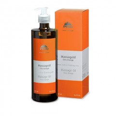 Aromatický masážní olej, Chia - Pomeranč, 500 ml s dávkovačem