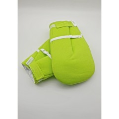 Priessnitzovy zábalové rukavice, zelené, malé až střední